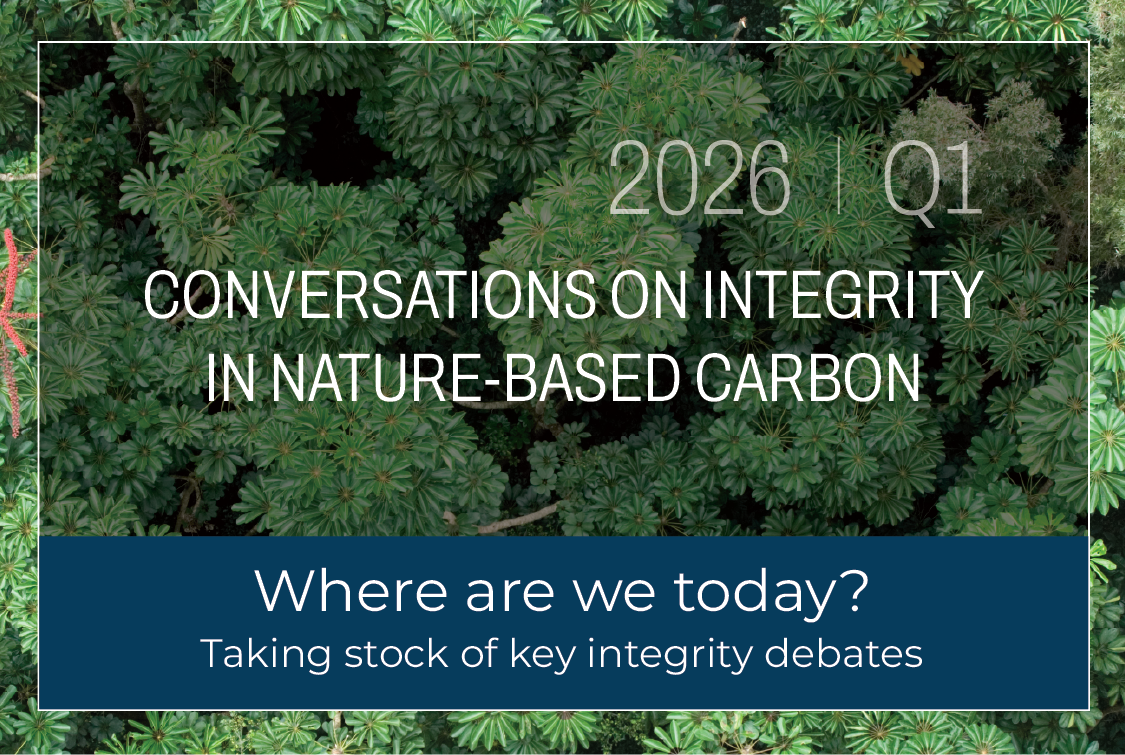 TOP STORY Nature-based carbon accounting: How “integrity” has evolved, and what still matters Tim Pearson, GreenCollar and David Shoch, Terracarbon Nature-based carbon projects have operated for more than 25 years. Early assumptions that greenhouse gas…
